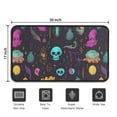 thumbnail image 5 of Mystical Halloween Pattern Door Rugs,Washable Non Slip Door Mats Indoor,Decorative Door Mats,Entry Mat Indoor for Entrance,Bedroom,Kitchen,Bathroom,30"x17", 5 of 6
