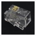 thumbnail image 5 of Conector telefónico RJ9 4P4C (100 unidades), transparente, 5 of 5