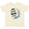 thumbnail image 3 of Inktastic My Gigi Loves Me Girls Girls Toddler T-Shirt, 3 of 5