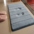 thumbnail image 1 of Floormat Thick Mildew Resistant Memory Foam Toilet Floor Non-slip Rug Floormat for Spa, 1 of 10