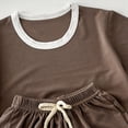 thumbnail image 5 of Toddler Boy Summer 2-Piece Clothes Sets Short Sleeve Tshirt & Shorts Casual Vacation Beach Outfits 6-12 Months 12-24 Months 2t 3t 4t 5t 6t 7t 8t 9t Children 3-4 Years, 5 of 7