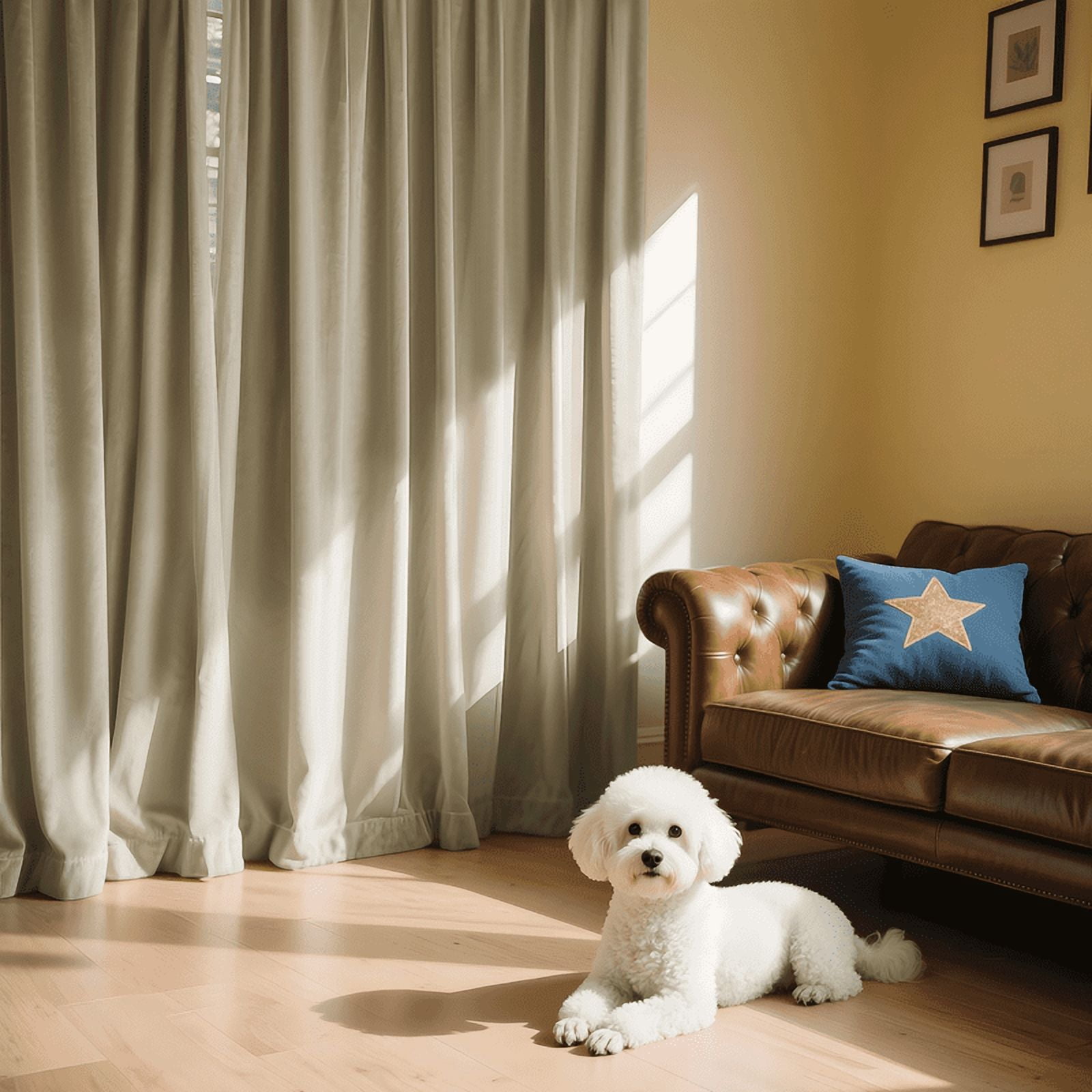 NICETOWN Beige Velvet Curtains for Bedroom, Super Soft Vintage Luxury Heavy Drapes, Room Darkening Thermal Insulated Velvet Curtain for Living Room, 52"x90", 2 Panels