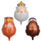thumbnail image 2 of 3 piezas de globos de aluminio con forma de rey de dibujos animados, suministros para fiestas de cumpleaños, juguetes para niños, globos, decoraciones para baby shower, globos navideños, 2 of 5