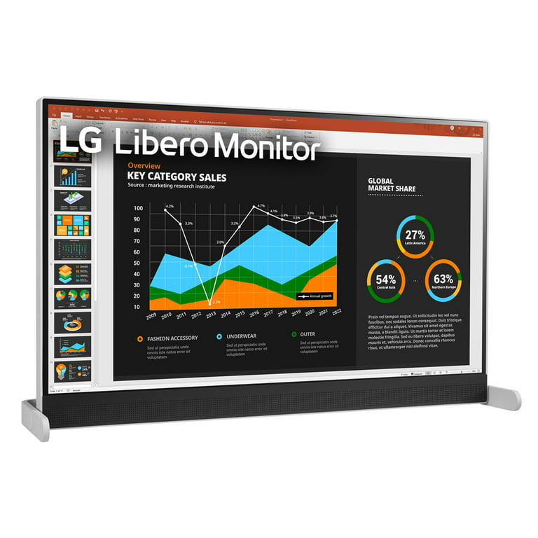 LG 27MQ70QC-S 27 inch QHD IPS HDR 10 Libero Monitor with
