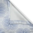 thumbnail image 5 of Ambesonne Blue Grommet Curtain, Flower of Life Art, 50" x 72", Pale Blue, 5 of 6