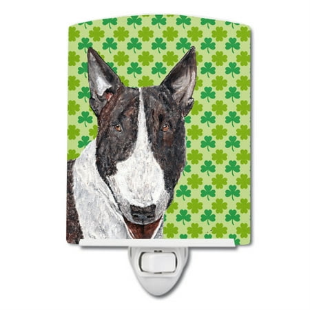 

Caroline s Treasures Bull Terrier Lucky St. Patrick s Day Night Light 6 x 4 Multicolor