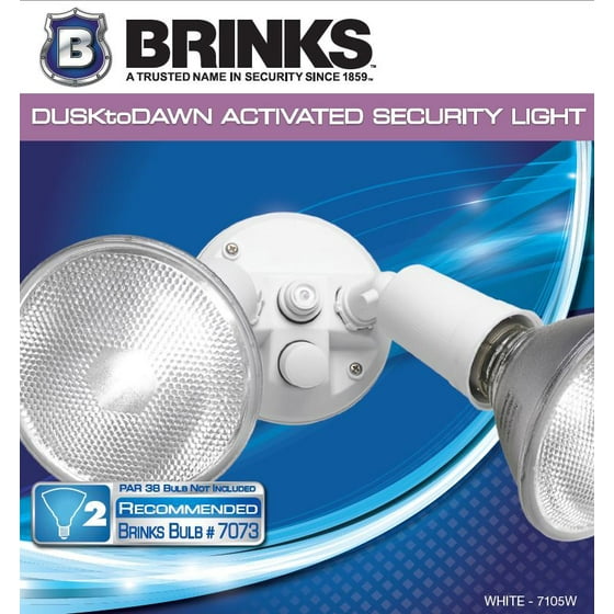 Brink S Dusk To Dawn Activated Flood Security Light White Com