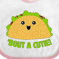 thumbnail image 4 of Inktastic Taco Bout a Cutie Cute Taco Pun Boys or Girls Baby Bib, 4 of 4