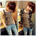 thumbnail image 5 of Douhoow Women Leopard Vest Sleeveless Tank Top Casual Summer TopS, 5 of 6