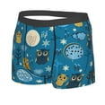 thumbnail image 2 of Disketp Cute Colorful Owls And Trees Men'S Boxer Briefs,Soft And Breathable Cotton Underwear With Comfortflex Waistband, 2 of 9