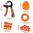 thumbnail image 2 of Arcticwind Counting Hand Grip Strengthener Set, Hand Strength Exerciser - Finger Exerciser, Grip Strength Trainer, Finger Stretcher, Stress Relief Grip Ball - Adjustable Resistance 11-132 Lbs, 2 of 6