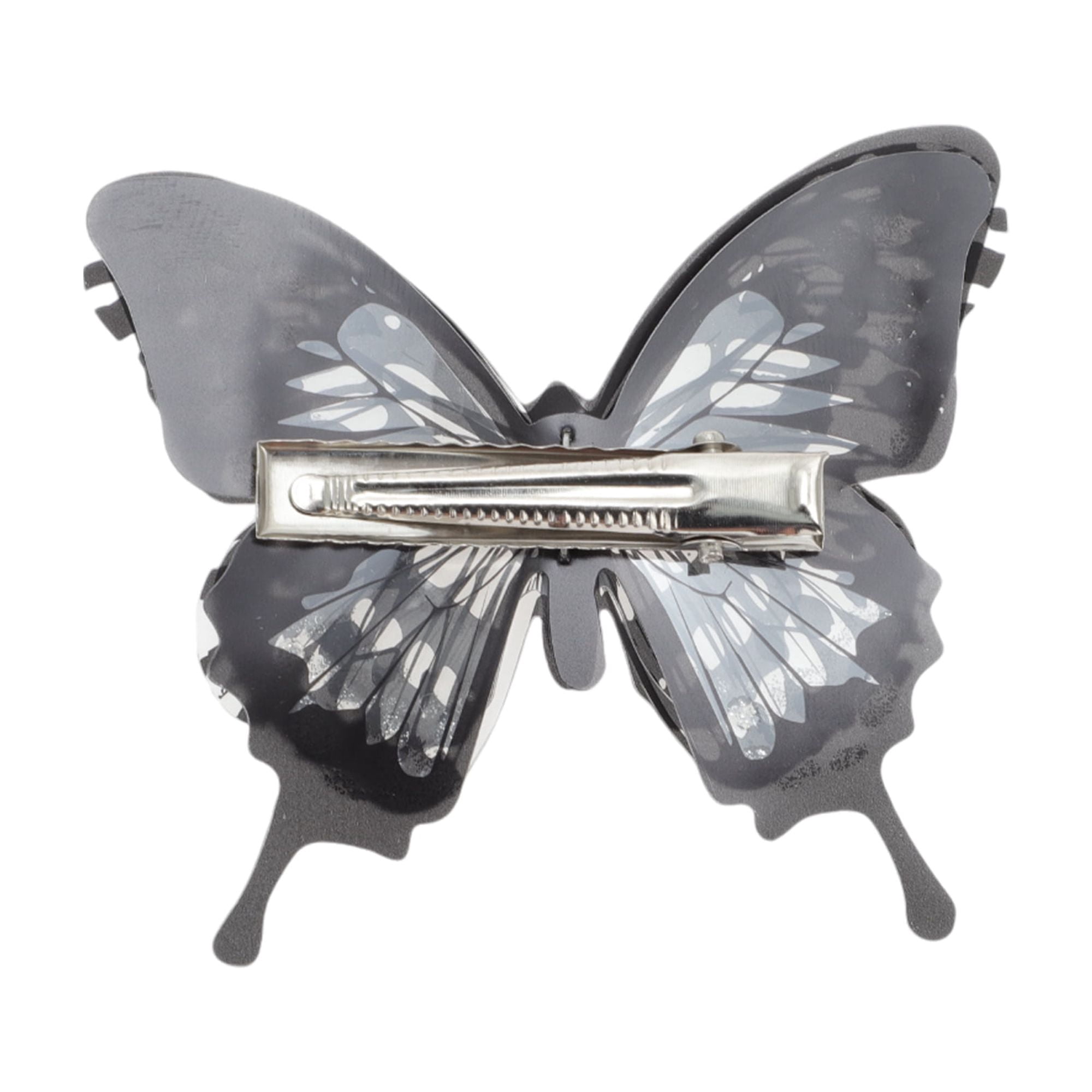 Unique Bargains Duckbill Butterfly Hair Clips Black 1 Piece for Stylish Hair