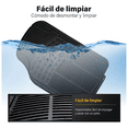 thumbnail image 2 of Kit Tapete 3 Piezas Uso Rudo Autos Y Camionetas Universal Negro, 2 of 3