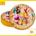 thumbnail image 2 of 24 Pz Plato Cartón Premium Pastelero Fiesta De Cumpleaños Felicidades 2, 2 of 4