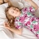 thumbnail image 5 of Balery Flamingo Conjunto de Pijama Infantil de Manga Corta con Estampado – Ropa de Dormir de Algodón Suave-3X-Large, 5 of 6