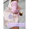 thumbnail image 4 of Altavoz Bluetooth INSMY C12 IPX7 impermeable 5W morado, 4 of 7