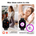 thumbnail image 4 of Smartwatch 1.83'' Reloj Inteligente Bluetooth Con Audífonos negro, 4 of 4