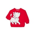 thumbnail image 2 of Disney The Aristocats Toddler Girls Marie Graphic Crewneck Sweatshirt with Long Sleeves, Sizes 12M-5T, 2 of 4