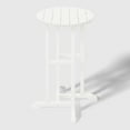 thumbnail image 5 of WestinTrends Outdoor 37" Counter Height HDPE Outdoo Bistro Bar Table, White, 5 of 7