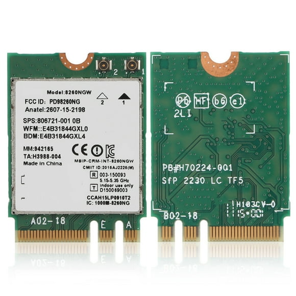 Tarjeta de red WiFi para tarjeta de red 8260NGW 42 para 7/8/10 ANGGREK Otros
