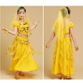 Wenshiii Kids Girls Belly Dance Sequin Dance Wear Carnival Sets