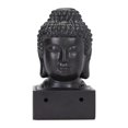 thumbnail image 2 of Quemador de con cabeza de Buda, incensario portátil con tapa, adorno de horno, humo para decoración para hogar, oficina, meditación, mayimx quemador de incienso, 2 of 9