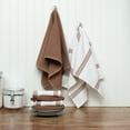 thumbnail image 4 of Sticky Toffee, 6 Pack, Cotton Terry Kitchen Towel and Dishcloth Set, Brown, 4 of 4