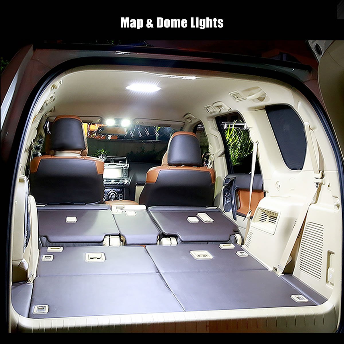 LBRST T10 194 Error Free LED Light Bulbs 20SMD White 168 LED Bulbs 2825 ...