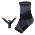 thumbnail image 1 of Tobilleras, tobillera de compresión ajustable para hombres y mujeres para recuperación de lesiones, soporte de Aquiles y tobillera fuerte protección deportiva, estabiliza los ligamentos, alivia la, 1 of 7