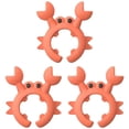 thumbnail image 2 of Nomeni Rack Creative Crab Shaped Silicone Spatula Rack Crab Silicone Spatula Holder Anti Overflow Clip Multifunctional Spatula Holder Anti Scalding And Overflow Kitchen Gadgets, 2 of 4