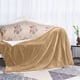 thumbnail image 4 of Sofa Vama Ropa de Cama Manta de piel de cordero de color liso, manta de franela doble, manta gruesa de invierno, manta de regalo for Navideño, 4 of 4