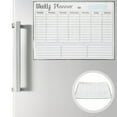 thumbnail image 3 of HONITANO 1Pcs Magnetic Chalkboard Calendar for School and Households fridge whiteboard calendar, 3 of 8