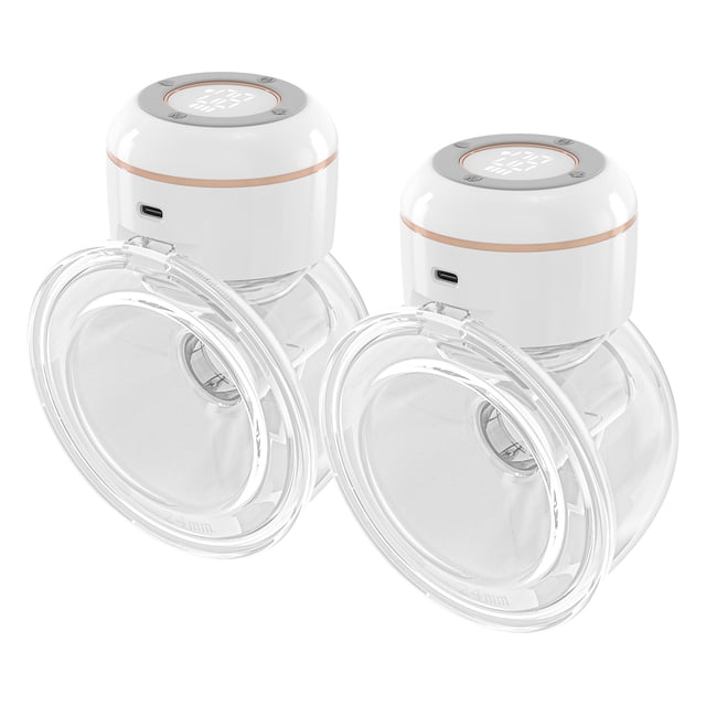 Extractor de leche portátil Extractor de leche eléctrico manos libres para lactancia materna 4 modos 12 niveles de succión Batería incorporada de bajo ruido con recolector de leche de 180 ml, paquete