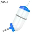 thumbnail image 2 of Walbest Pet Water Bottle Hanging Rabbit Water Bottle No Drip Leak Proof Auto Water Feeder for Cats Bunny Guinea Pig, 500ml(17 oz), Blue, 2 of 7