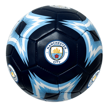 Manchester City Soccer Ball, Size 2, Blue/White, Official Licensed