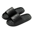 thumbnail image 2 of jiaxiM Womans Slippers Non Men's Slides Cushioned Open Toe with Thick Cushioned Sole Cute Sandals for Women for Indoor Bathroom Pool Spa, 2 of 5