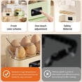 thumbnail image 5 of Egg Cooker, Durable Rapid Egg Cooker Electric 6-Egg Capacity, Auto Shut Off Multi Function Kitchen Appliance Cooker Steamer, for Home Kitchen Breakfast & Vegetable Steamer, 1Pc(Green,7.4x5x5.9"), 5 of 9