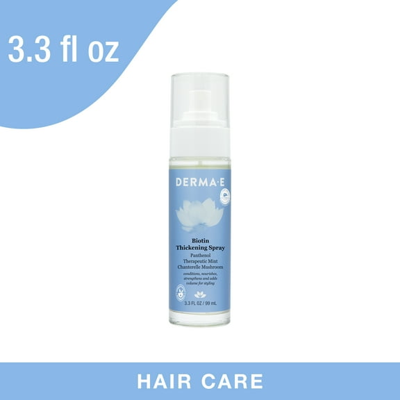 Derma E Biotin Thickening Spray, 3.3 oz