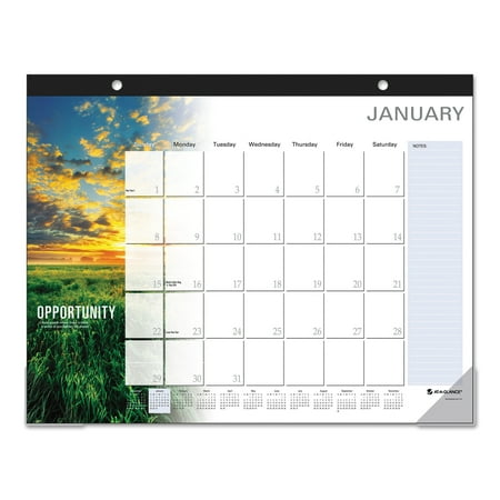AT-A-GLANCE Successories Motivational Desk Pad, 22 x 17, 2018