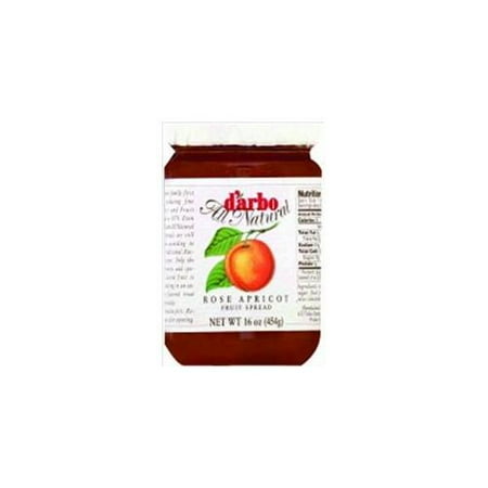 Darbo Fruit Spread Rose Apprict 16-Ounce (Pack of 6)