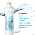 thumbnail image 2 of APEC CS-Series 5,000 Gal. Replacement Filter for CS-2500 High Capacity Under-Counter Water Filtration System, 2 of 2