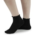 thumbnail image 6 of YooGuoGuo Ankle Ruffle Socks Women - Cute Crew Frilly Sock - Low Cut Cotton Socks, 6 of 6