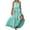Light Blue, variant on Long Summer Dresses for Women Sleeveless Halter Maxi Dress Flowy Ruffle Sundress (Green S)
