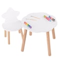 thumbnail image 1 of Mesa Nube Con Silla Estrella De Madera Tamaño Infantil Duduk, 1 of 2