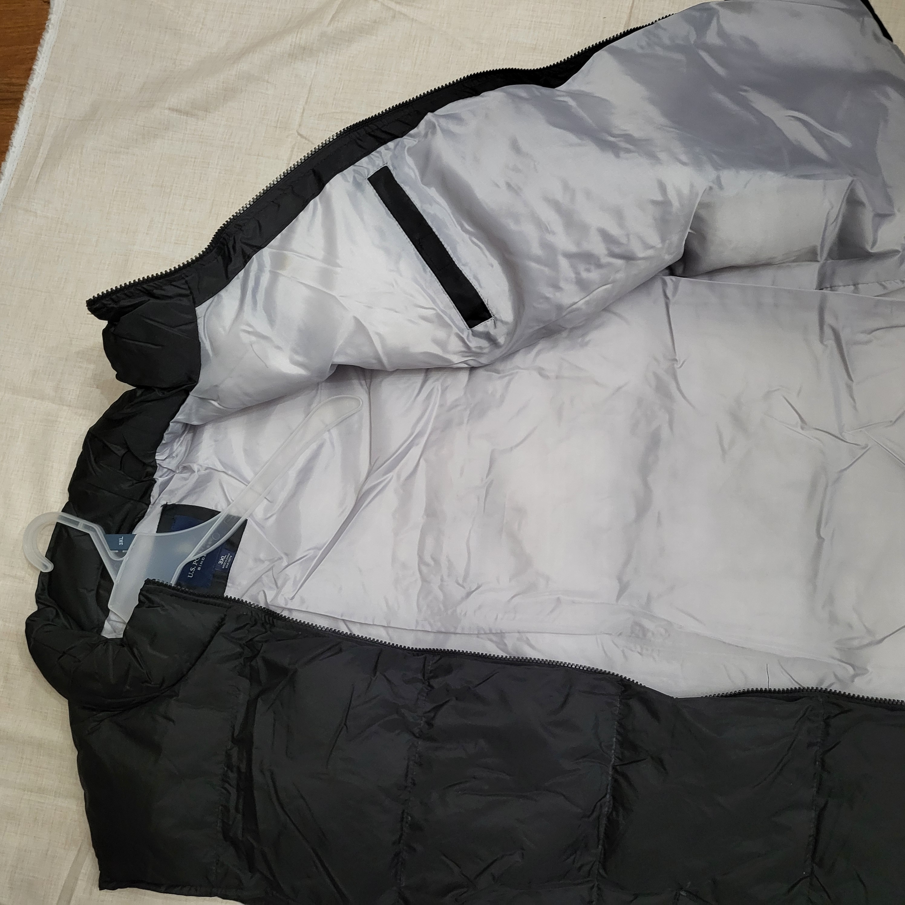 U.S. Polo Assn. Men's Signature Vest Black 3XL