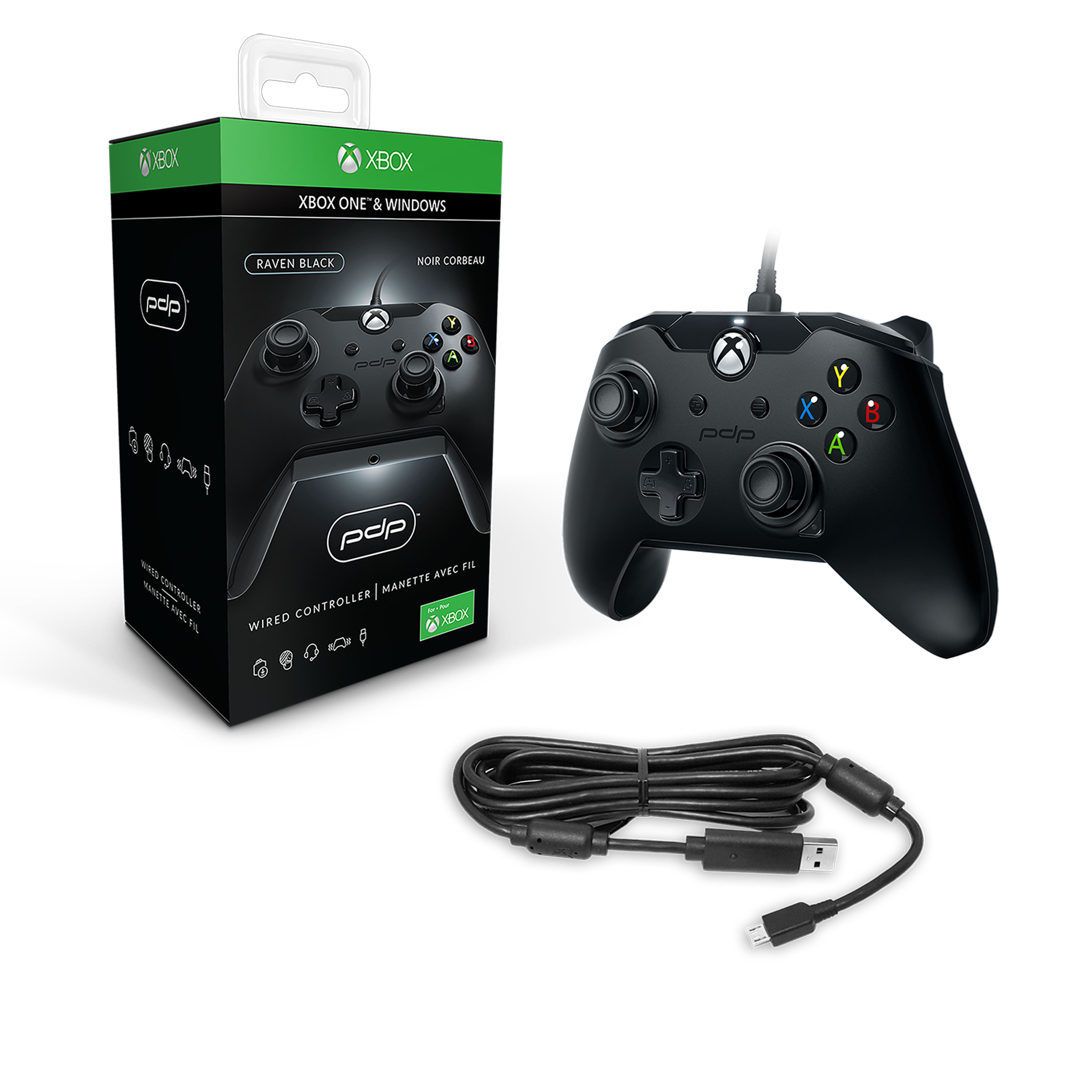 Customer Reviews: PDP Wired Controller for PC and Microsoft Xbox One Black  camo 048-082-NA-CM00 - Best Buy