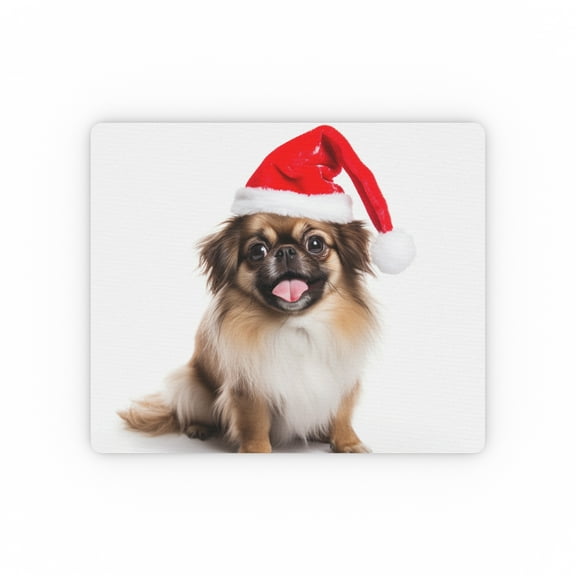 DistinctInk Mouse Pad - 1/4" Foam Rubber - Tibetan Spaniel