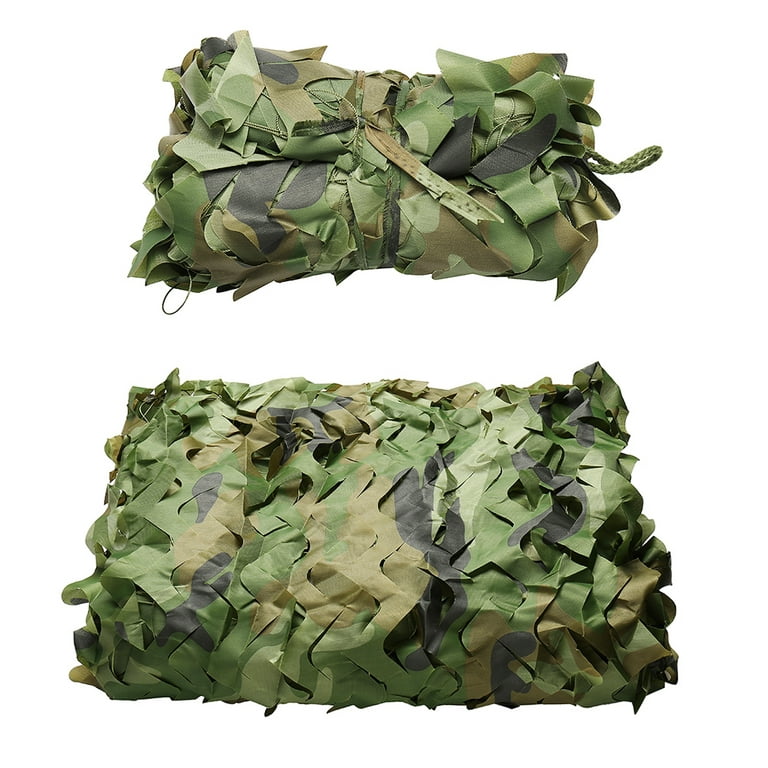 Willstar Military Camouflage Net Woodlands Leaves Camo Cover For Camping  Hunting 