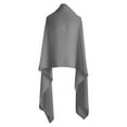 thumbnail image 4 of Hauaitttt Soft Chiffon Scarve Shawls Wraps for Dresses Women Accessories Fashion Hair Wraps for Women Scarf for Women Fall Womens Shawls / Capes Womens Sheer Shawls Shoulder Wrap Knit Woman's Scarf, 4 of 4