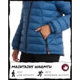CANADA WEATHER GEAR Women's Quilted Lightweight Jacket Puffer Coat